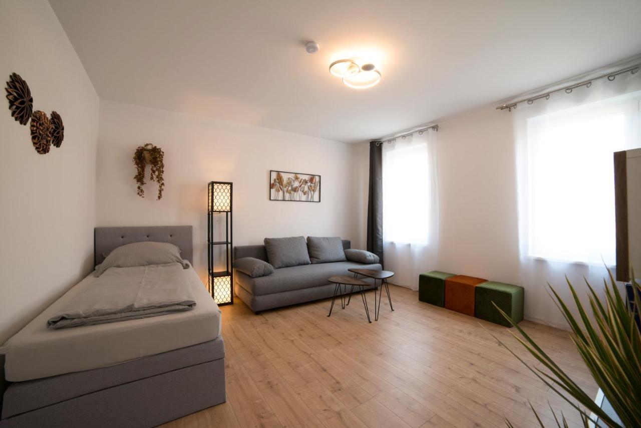 Schoene Grosse Ferienwohnung 79M2 Und 2 Baeder, Zentrumnah, 2Og Erfurt Exteriör bild